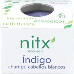 Nitx champu solido cabellos blancos 85gr.