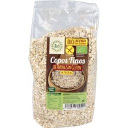 Solnatural copos de avena finos integrales 500gr. bio sg
