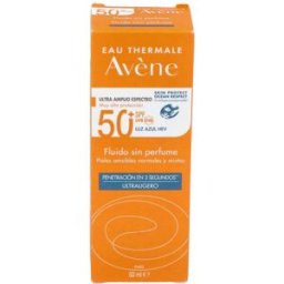 Avene fluido solar toque seco spf 50+ sin perfume 50ml.