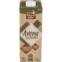 La finestra sul cielo bebida vegetal de avena 1lt 6uds. bio sg vegan