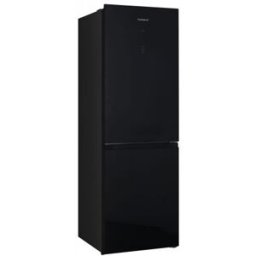 CORBERO Corberó Frigorífico Combi Cchgl186nfn Cristal Negro No Frost