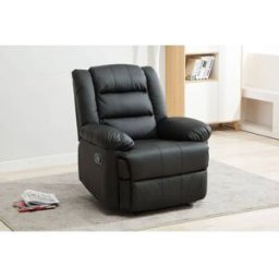 Habitat et jardin Sillón relax "Buckingham" - Negro