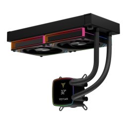 Refrigeración líquida Yeyian Cryostar 240 240mm 2 ventiladores ARGB PWM