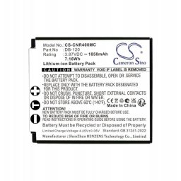 Batería Cameron Sino DB-120 1850 mAh para Ricoh R4/GR IV