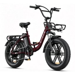 Bicicleta Eléctrica ENGWE L20 Boost Roja 250W 48V 13Ah