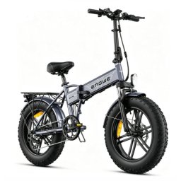 Bicicleta Eléctrica Plegable ENGWE EP-2 BOOST 250W 48V 120km Gris