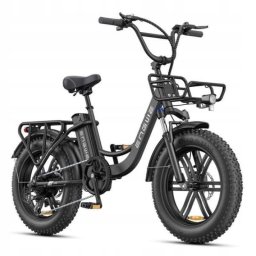 Bicicleta Eléctrica ENGWE L20 Boost Negra 250W Batería 48V 13Ah Autonomía 126km