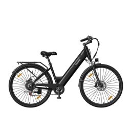 Bicicleta Eléctrica Velopro C1 Paso Bajo 250 W 36 V 13 Ah Autonomía 120 km 27,5" Negra
