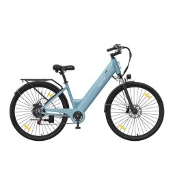 Bicicleta Eléctrica Velopro C1 250 W 36 V 120 Km Azul Cielo