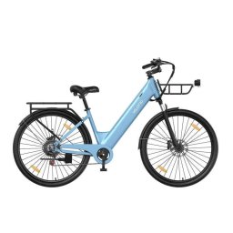 Bicicleta eléctrica Velopro C1 Pro 250 W 27,5" azul cielo