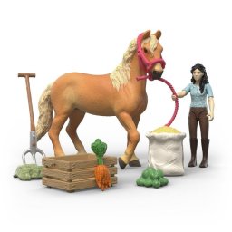 Set de Cuidado de Caballo Schleich Horse Club Emily 19 cm Multicolor