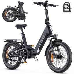 Bicicleta Eléctrica Plegable ENGWE L20 3.0 Pro 20" 250 W 100 Nm 140 km