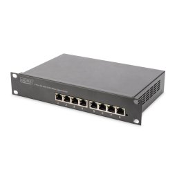 Digitus Switch No Administrado Gigabit Ethernet 10/100/1000 8 Puertos 10" Gris