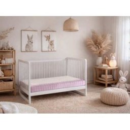Colchón de cuna de espuma bebé dormissimo cloe 70x140 altura 11 cm