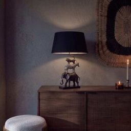 Maisons du Monde Lámpara de mesa de animales salvajes Alt. 69 cm