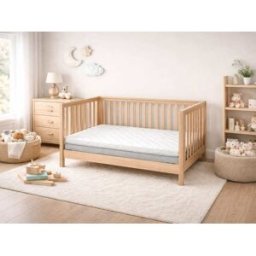 Colchón de cuna de espuma dormissimo baby air 60x120 altura 11 cm