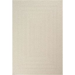 The carpet Alfombra exterior liso intemperie - crema - 300 x 400 cm