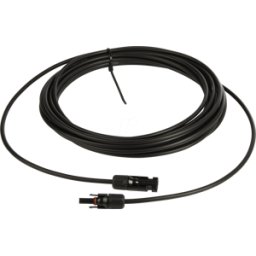 FREI SOLAR 6MM-10M - Cable solar - 6 mm², macho a hembra 10 m, negro