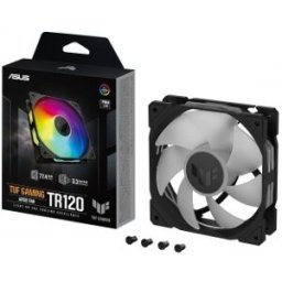 Asus TUF Gaming TR120 ARGB Fan - Single Pack Carcasa del ordenador Ventilador 12 cm Negro