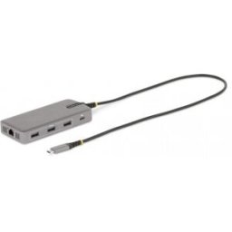 StarTech.com Adaptador Multipuertos USB-C para 3 Monitores - 4K 60Hz Doble + HDMI y DisplayPort 4K 3