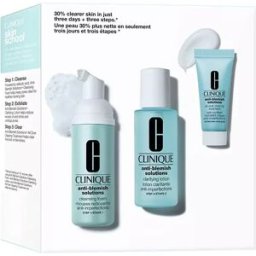 Clinique Estuche Anti-Blemish Solutions Espuma + Loción + Tratamiento