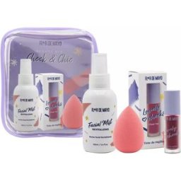 Flor de Mayo Estuche Cheek & Chic Bruma Facial + Lovely Cheeks +