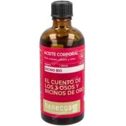 Benecos aceite cabello y cuerpo ricino 100ml. bio vegano
