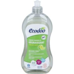 Ecodoo lavavajillas desengrasante limon verde 500ml.