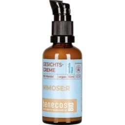 BENECOS Crema Facial Piel Sensible Almendra Bio Vegan 50 ml