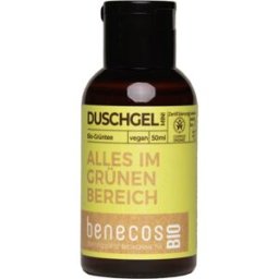 BENECOS gel de Baño Te Verde Mini Viaje Bio Vegano 50 ml