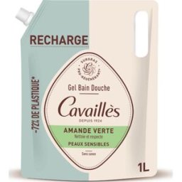 Cavaillès Cavailles Gel Ducha Almendra Verde Eco Recargo 1000 ml