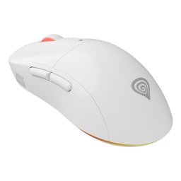 Ratón Gaming GENESIS Zircon XIII inalámbrico 26000 DPI Pixart PAW3395 RGB Blanco 77g