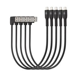 Cable USB a Lightning Kensington 0,285 m negro