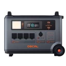 Estación de energía Oscal PowerMax 6000 3600Wh 4 puertos AC y USB LiFePO4 Pantalla LCD