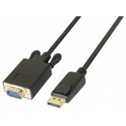 Cable adaptador Uniformatic 12682 2 m VGA a DisplayPort macho