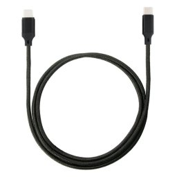 Cable USB C a USB C Mobilis 2 m USB 2.0 480 Mbit/s Negro Gris