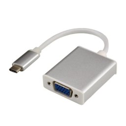 Adaptador gráfico MCL USB-C a VGA 1920x1080