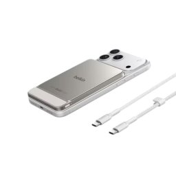 Power Bank Belkin UltraCharge Pro Slim 5000 mAh 15 W MagSafe Beige