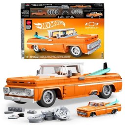 Mega Hot Wheels Brick Shop Custom Chevy Pickup 1962 856 piezas