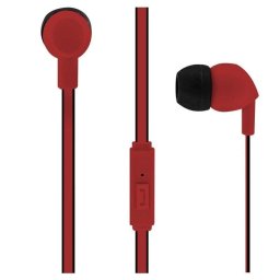 Auriculares T'nB ESBCRD con cable intrauditivos rojos