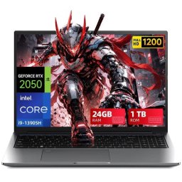 Portátil Micrear 16" Intel Core i9-13905H 24GB Windows 11 Pro 1TB SSD RTX 2050 puerto Ethernet