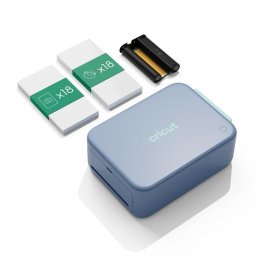 Impresora de sublimación Cricut StickerPix Print + Cut Essential azul