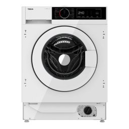 Lavadora integrable Teka WMI 40841 W SP 8 kg 1400 rpm clase A vapor blanca