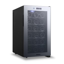 Vinoteca Sogo 18 botellas 48 L 12-18 ºC Acero inoxidable