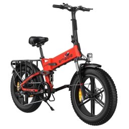Bicicleta Eléctrica Plegable Engwe Engine X 48V 120 km Neumáticos 20