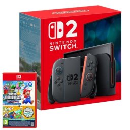 Nintendo Switch 2 7.9" FullHD HDR 120Hz 256GB Azul/Rojo BTR+ Super Mario Bros Wonder