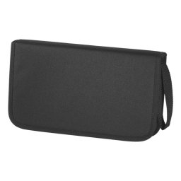Funda discos ópticos Hama 64 discos Negro Nylon