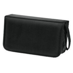 Bolsa para discos Hama CD Wallet Nylon 120 Negro