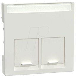 MERTEN ME MEG4574-0319 - Actassi Placa central 2-fold, System M, polar blanco