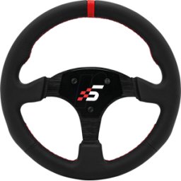 SIMAGIC SIMA P330R L - Simmagic P-330R volante sin cubo, 330mm - cuero